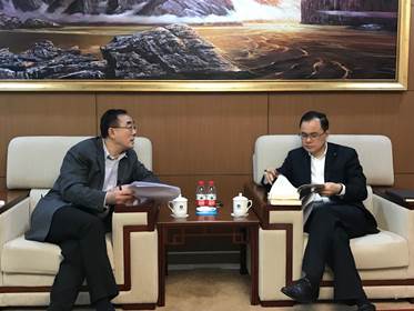 0638太阳集团官网院长刘纪鹏赴长安汽车调研考察